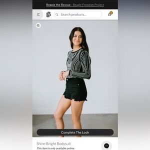 Lauriebelles small bodysuit